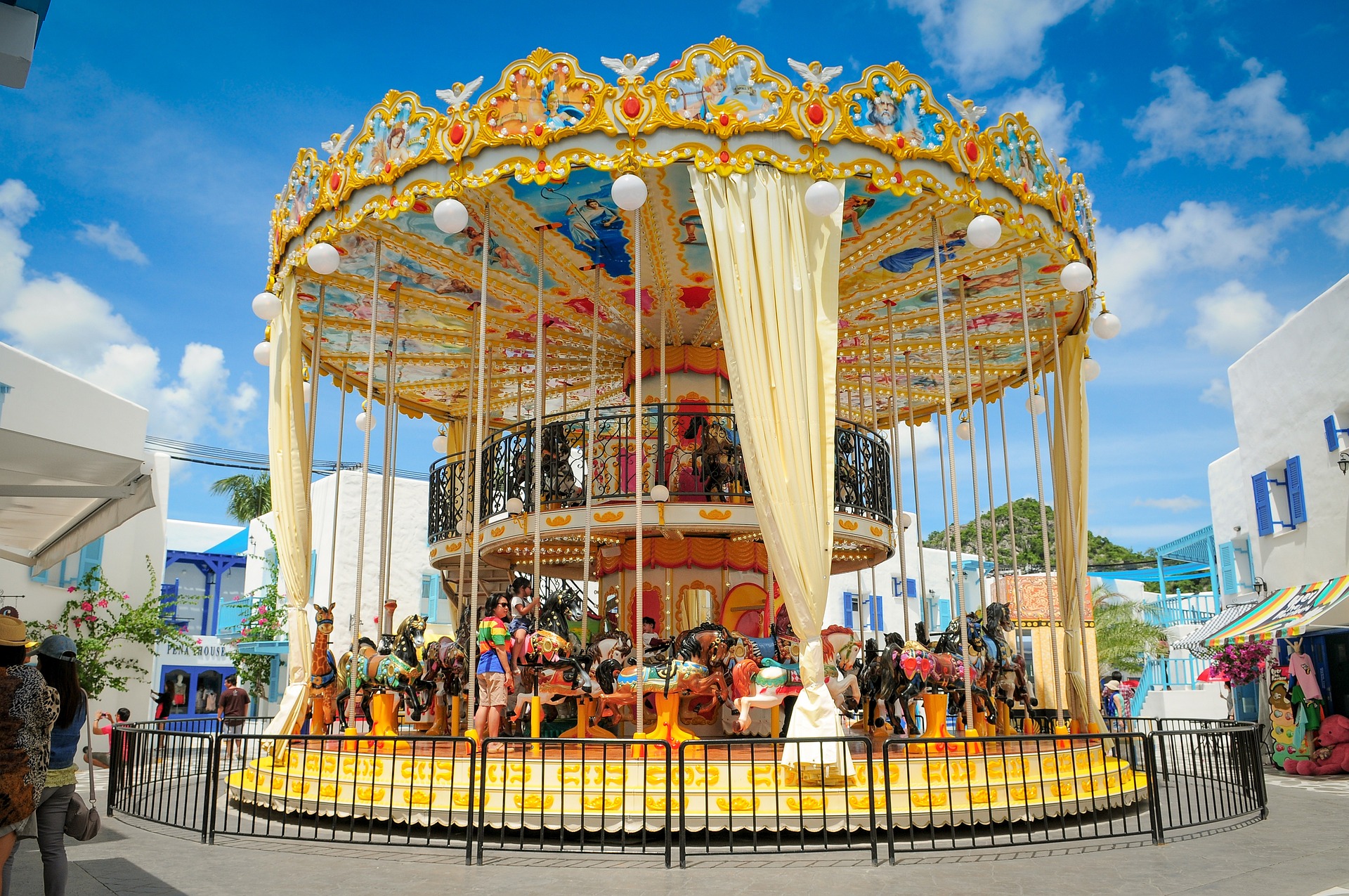 QYマステ9月新作◇Amusement park 6cm×5M 贝壳光 1550