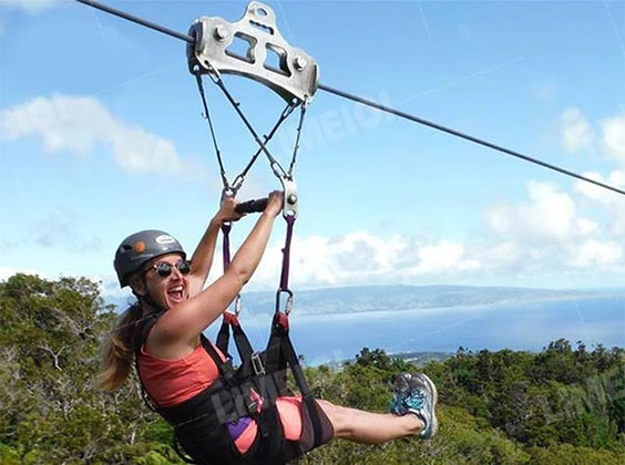 Ride à sensations extérieures: kit de tyrolienne non puissante | LMQ | Limeiqi 1