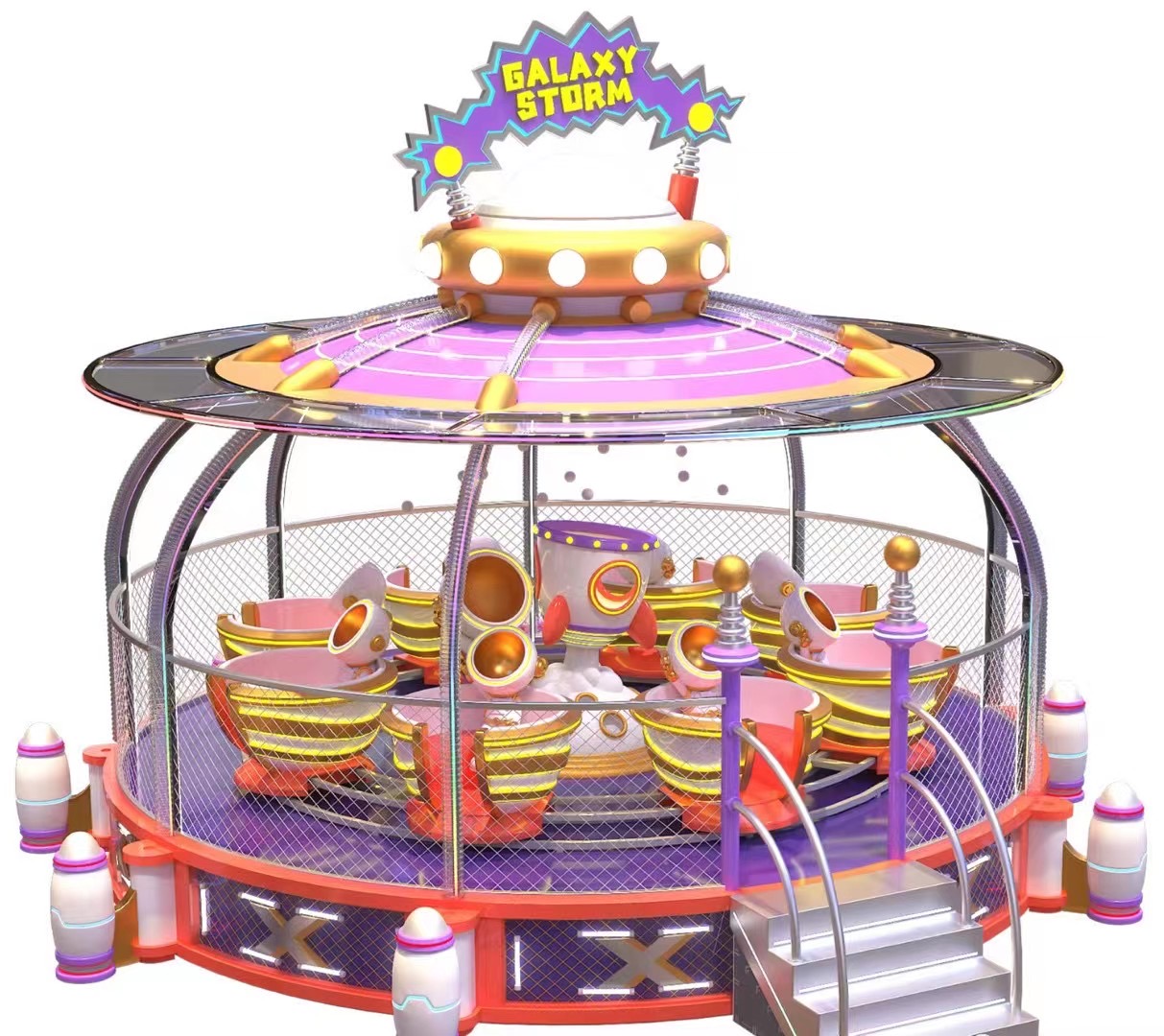 Galactic Storm Ball Sprayer - Science Fiction Interactive Amusement ...