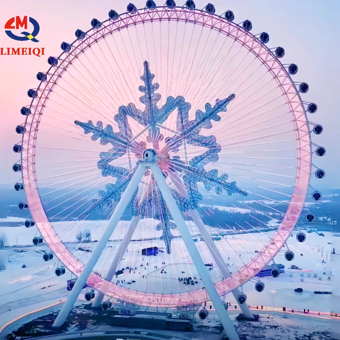 120m Ferris Wheel with Breathtaking City Skyline Views | LMQ | Limeiqi 1
