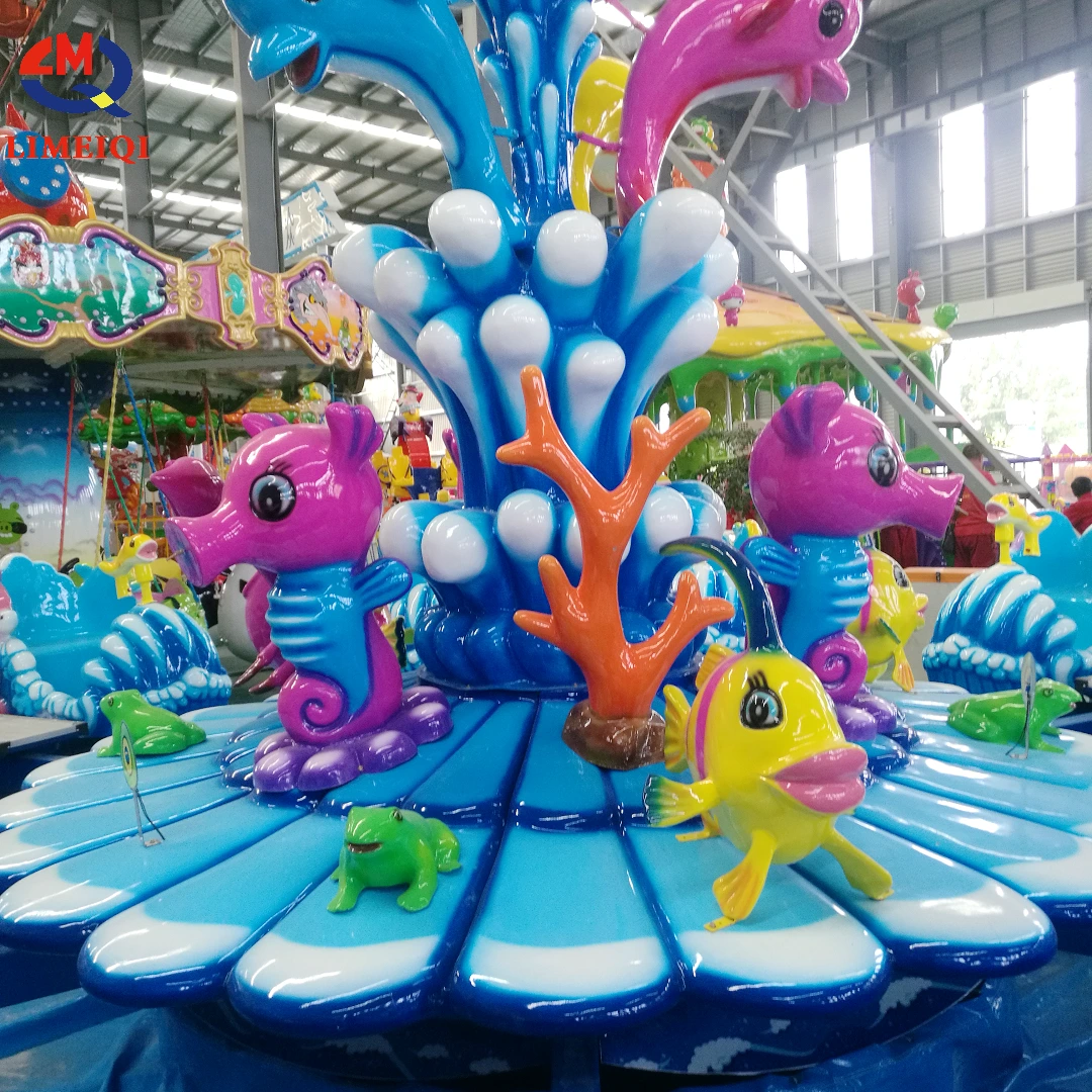 Rotary Shark 12 Cockpit Amusement Ride لـ 24 شخصًا مع إطلاق النار على مسدس مائي | LMQ | لاييكي 1