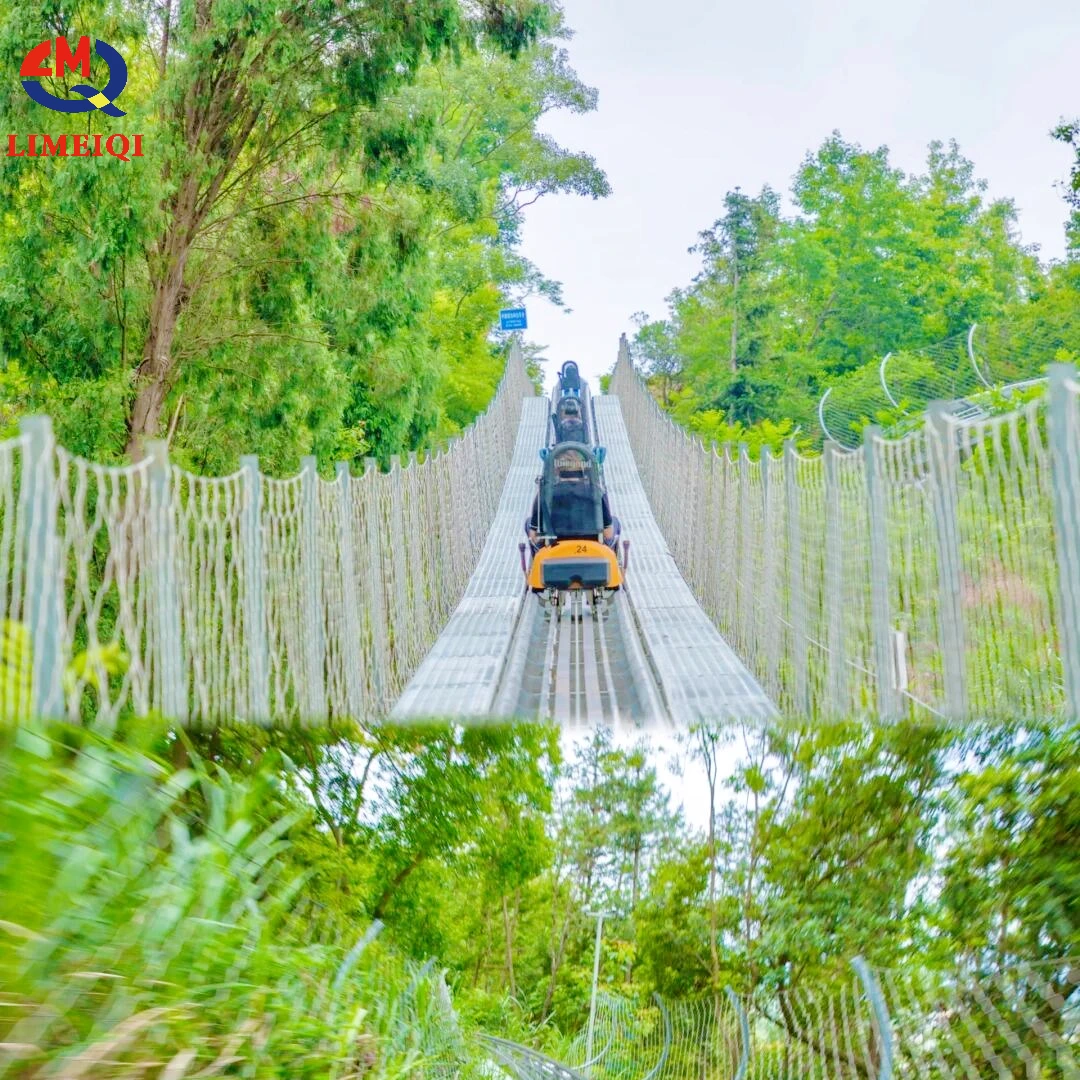 Highland Roller Coaster-Double Track | Захватывающая приключенческая езда для всех возрастов | LMQ | Limeiqi 1