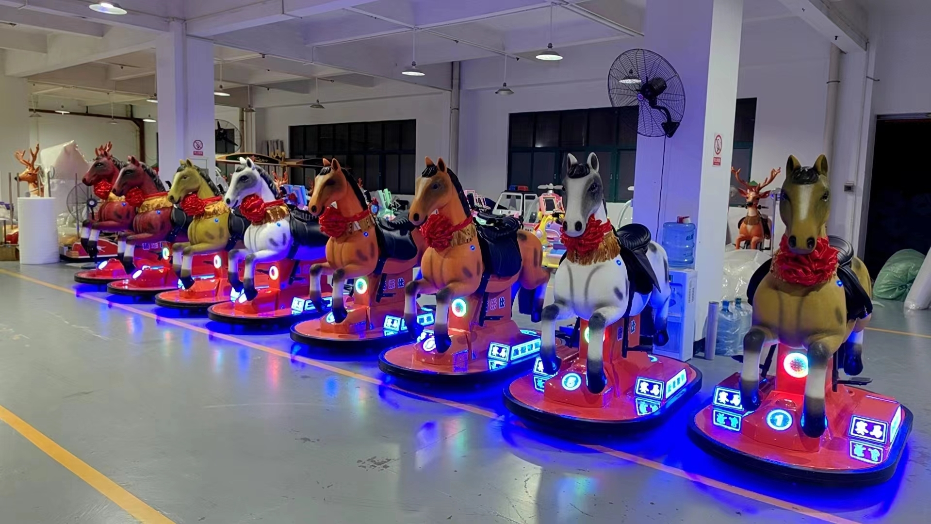 Bounce Pony Ride-on Equipment pour les terrains de jeux intérieurs | LMQ | Limeiqi 1