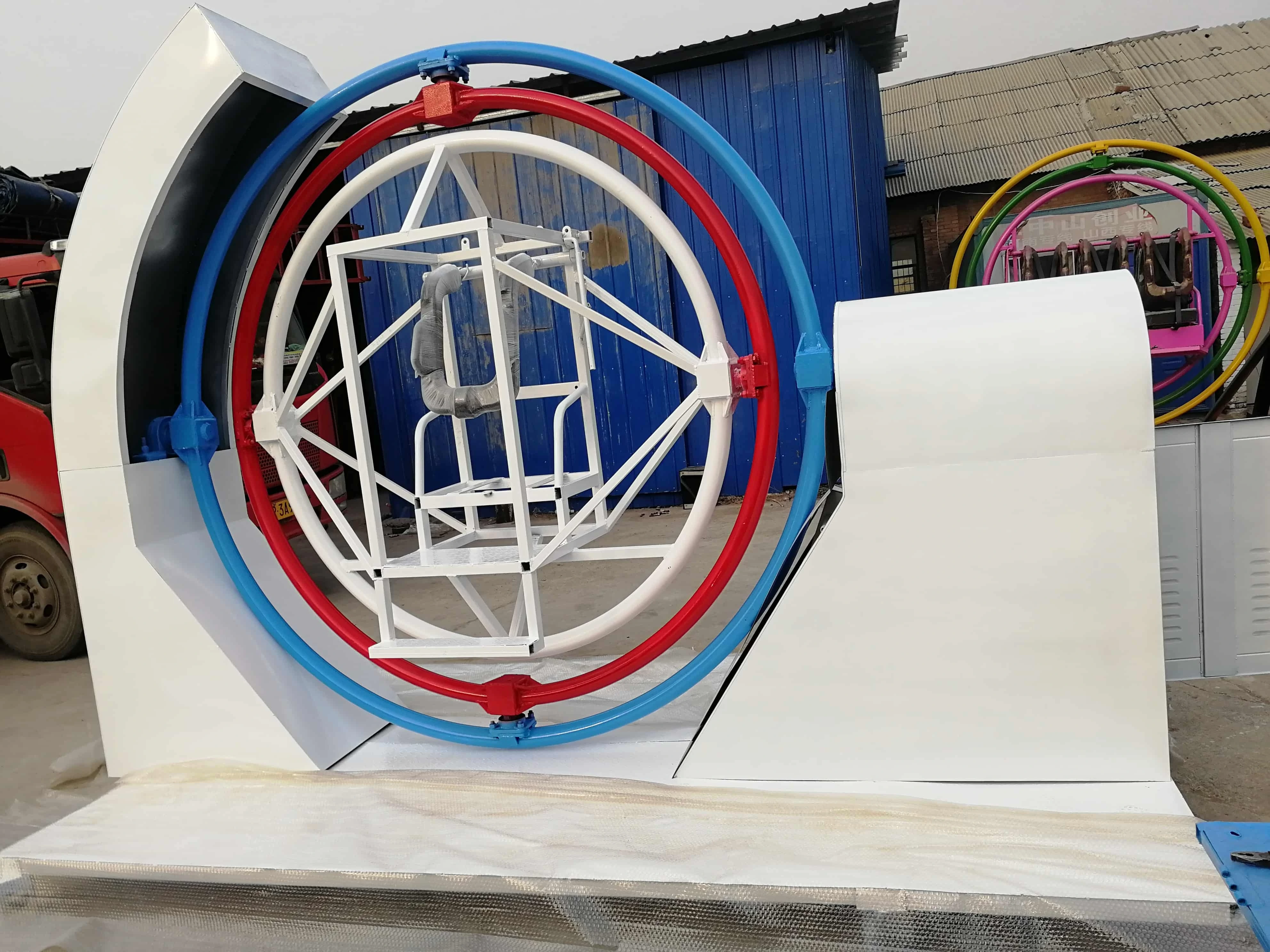 Simulador Gyro Ride de 360 ​​grados para la experiencia del espacio tridimensional | LMQ | Limeiqi 1