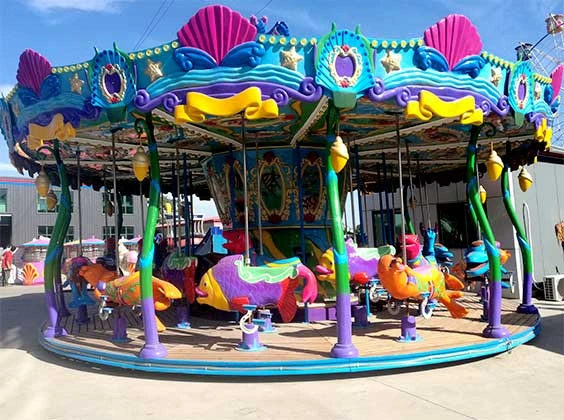 24 Seats Ocean Carousel with Rotating Circular Platform | LMQ | Limeiqi 1