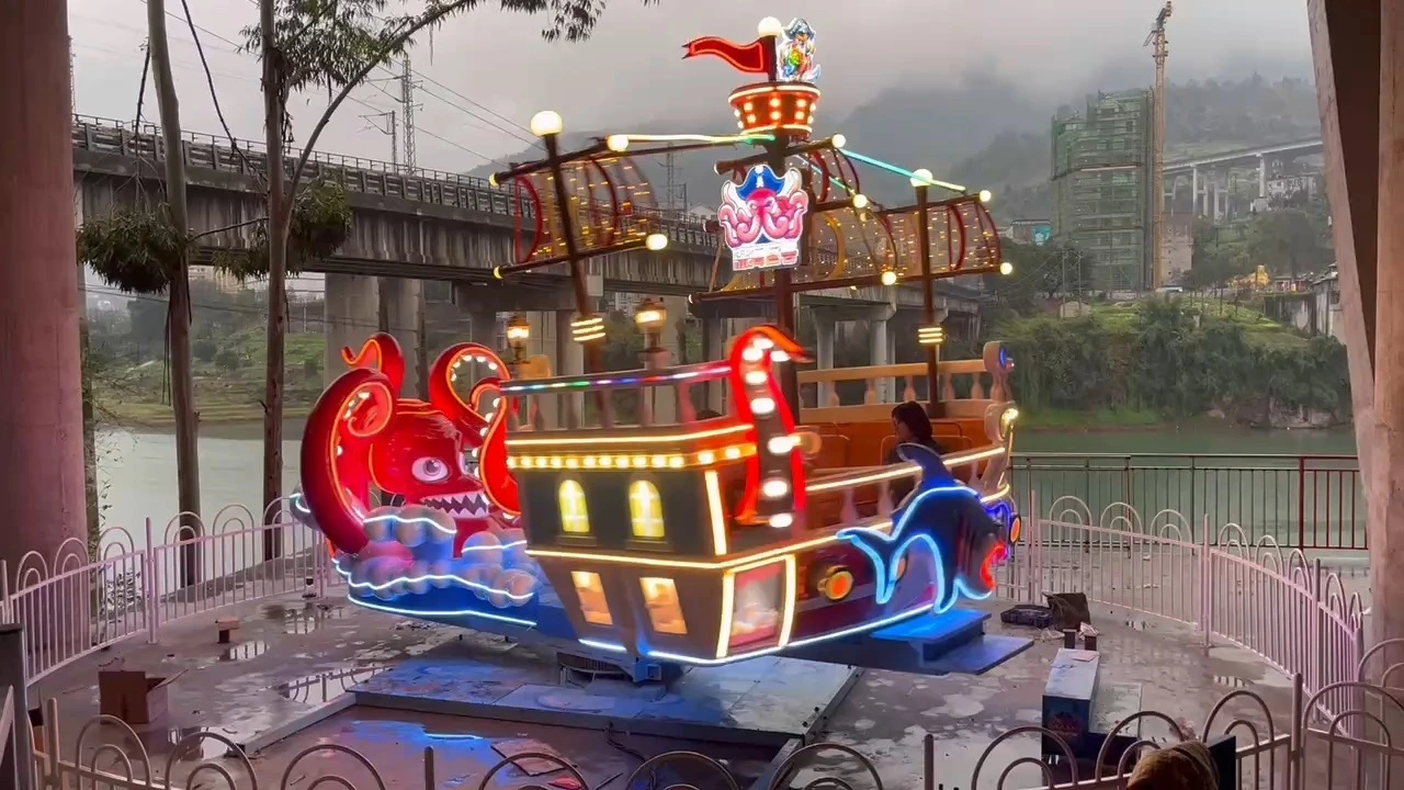 Deep-sea Giant Beast LED Ocean Adventure Ride - Compact & Impactful| LMQ | Limeiqi 1