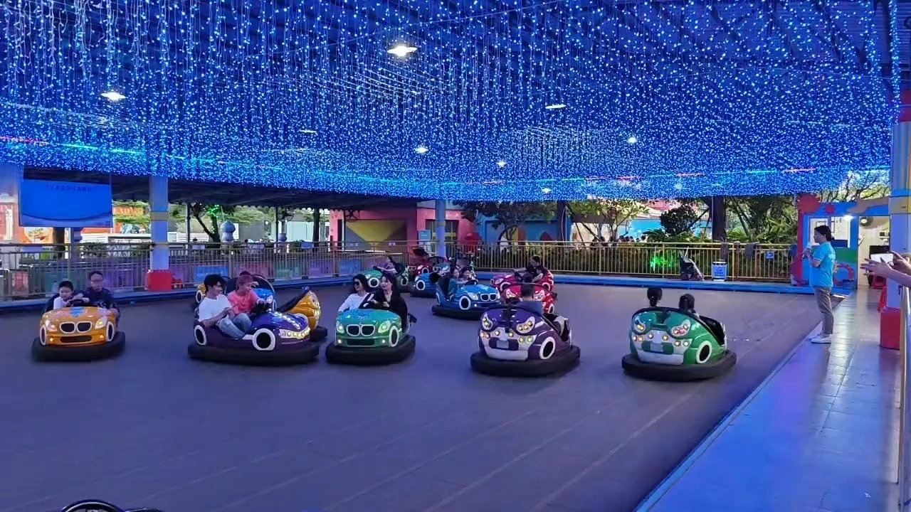 Vibrant Bumper Car Park with Retro-Inspired Design and Modern Safety Features LMQ 1