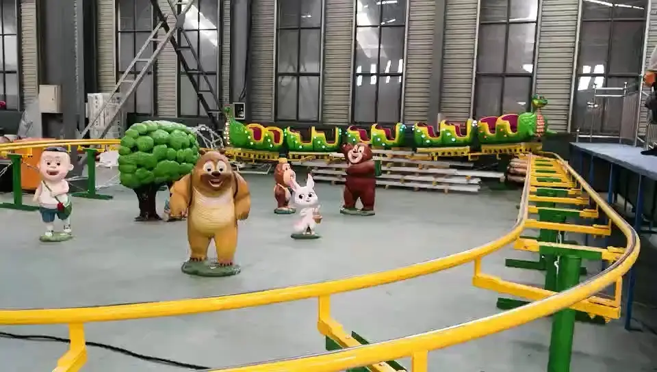 Dinosaur Train Amusement Ride: Prehistoric - Themed, Thrilling Track Experience 1