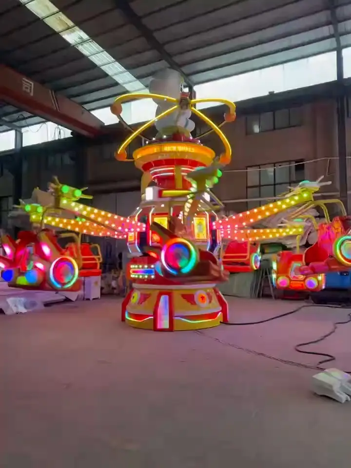 B.Duck Space Jump: Interstellar-Themed Dynamic Amusement Ride 1