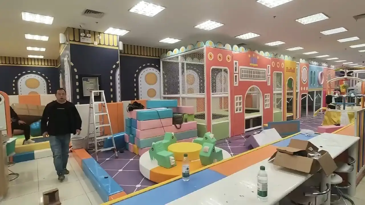 Китайский «Замок для непослушных детей»: специализированный крытый игровой центр для семейных развлекательных комплексов. 1