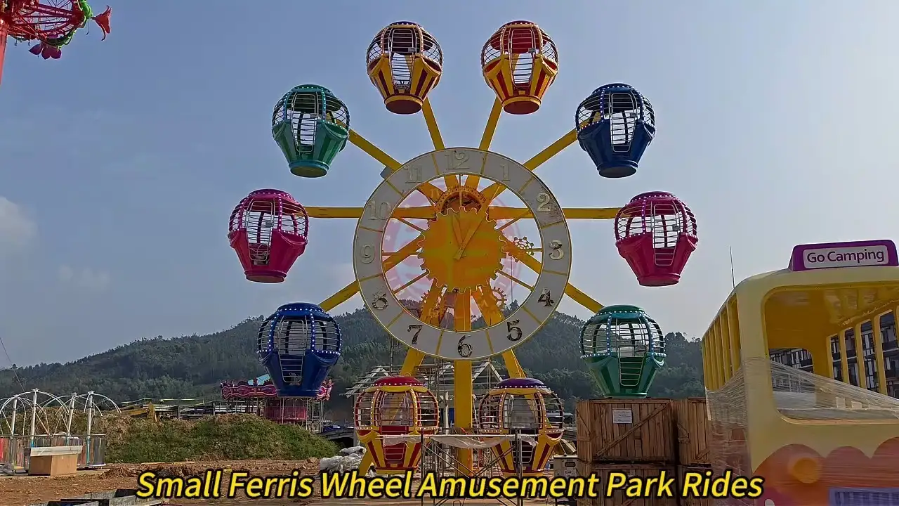 mini rueda de observación comercial