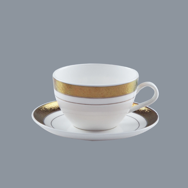 Two Eight durable best white porcelain plates flower for hotel 9