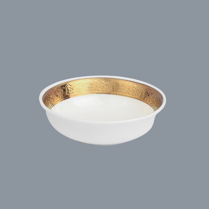 Two Eight durable best white porcelain plates flower for hotel 8