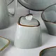 Two Eight Durable White Dinnerware GEOMETRY GRAY COLLECTIONhighly Rated 8