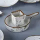 Custom hotel collection porcelain dinnerware company for restaurant 3