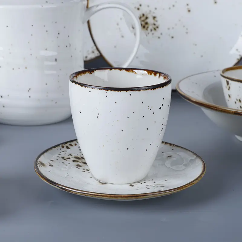 Custom hotel collection porcelain dinnerware company for restaurant 2
