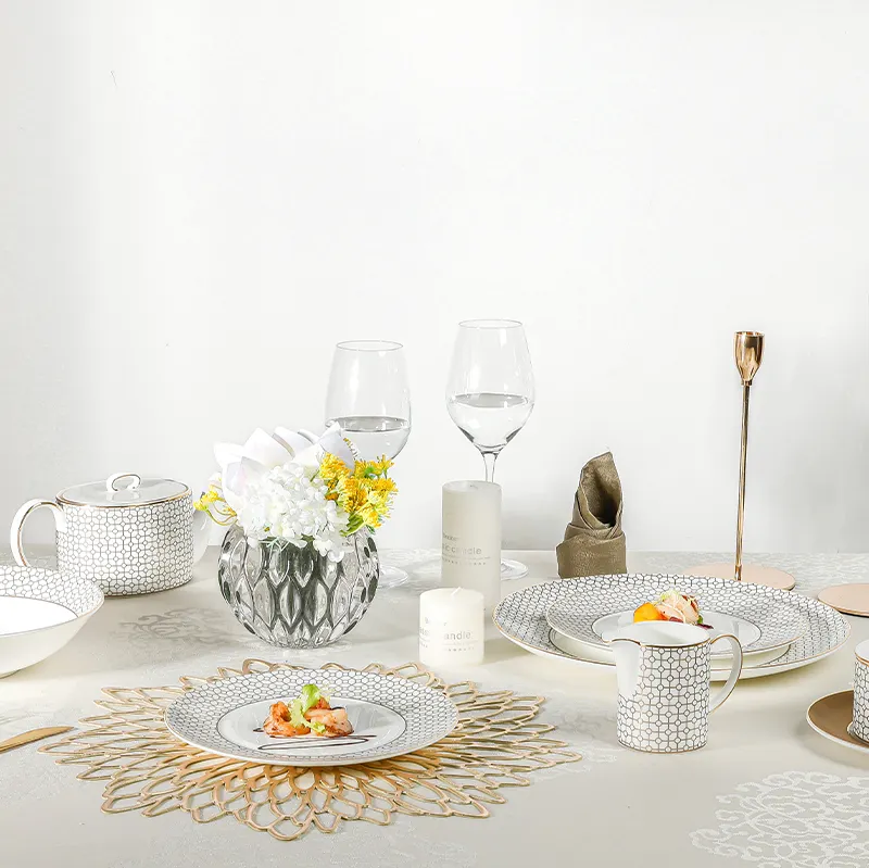 Two Eight fine china tea sets for business for dinning room 6