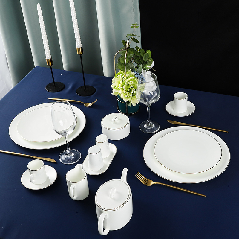 Royal Luxury Emerald Dinnerware Collection - 2021 Bone China Dinnerware for Restaurant 4