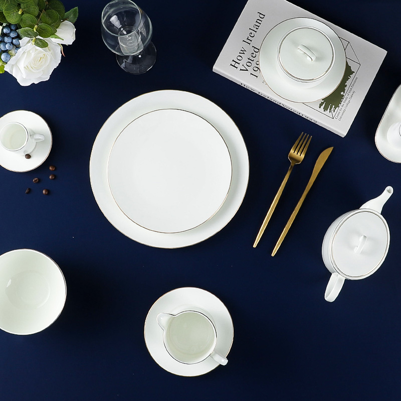 Royal Luxury Emerald Dinnerware Collection - 2021 Bone China Dinnerware for Restaurant 3