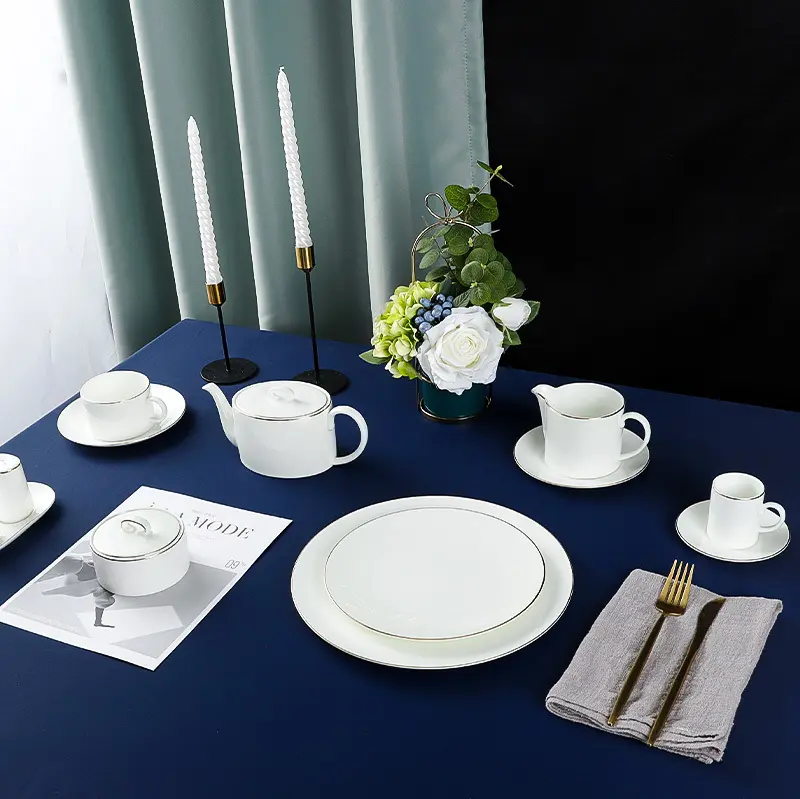 Two Eight fine china dinnerware set factory for hotel1 4
