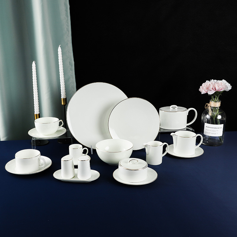 Royal Luxury Emerald Dinnerware Collection - 2021 Bone China Dinnerware for Restaurant 7