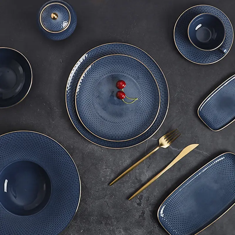 Fine Quality Fine White Porcelain Dinnerware with Good Price for House 2