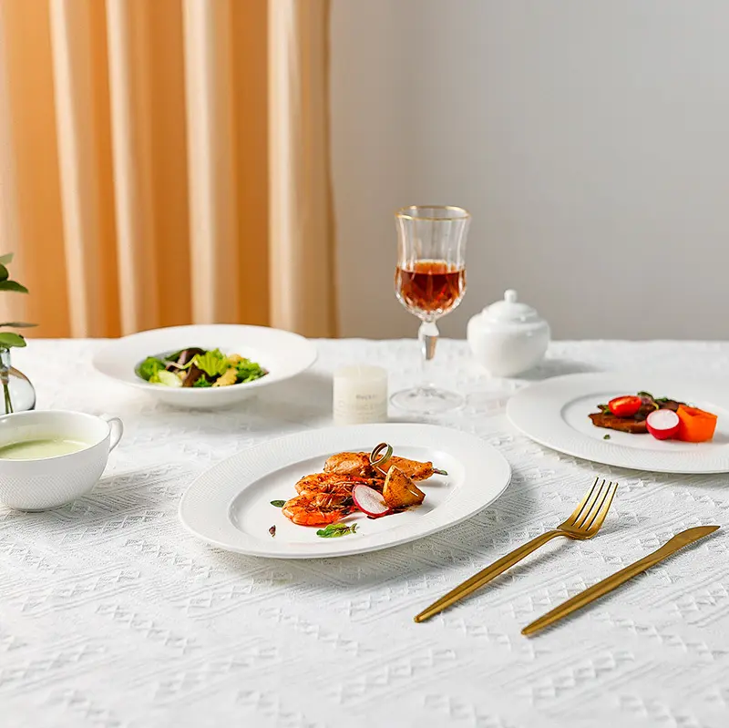 Two Eight Rustic Horeca Dinner Set Tableware, Hotel & Restaurant Rustic Grey Crockery Tableware Dinner Set Tableware Porcelain#21 6