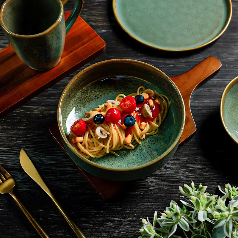 Two Eight Red Porcelain Dishes HOTEL & RESTAURANT Red Porcelain Dishesquality Assurance 8