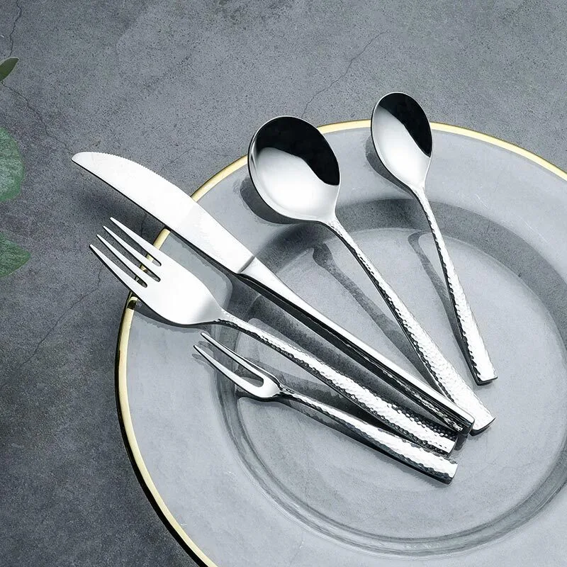 Lotus Cutlery Collection- 2021 Popular Stainless Steel 304 Cutlery for Restaurant 1