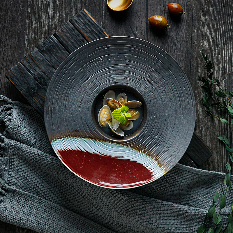 Colored Porcelain Dinner Set 11