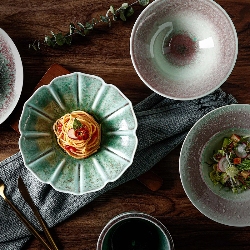 Cosmos Collection - 2022 New Reactive Glaze Design Porcelain Dinnerware Sets For Hotel, Restaurant, Event... 1