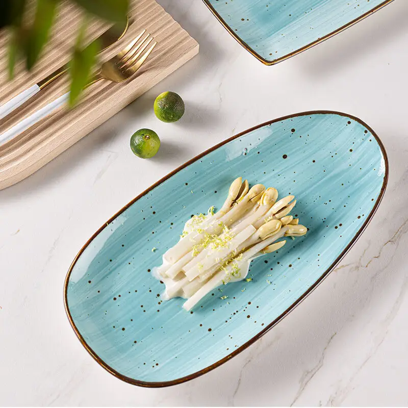 Customized French Porcelain Dinnerware Made in China for Workplace 6
