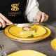 Green Porcelain Plates for Workplace Porcelainfactory Direct Supply 4