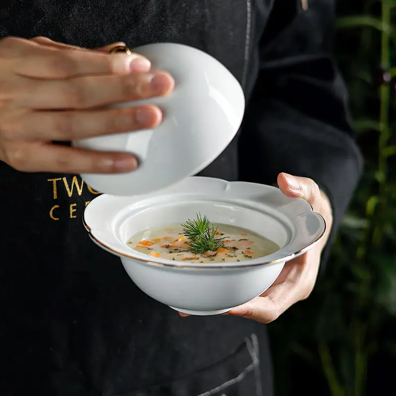 Oem & Odm White Dinner Plates with Custom Services Company 5