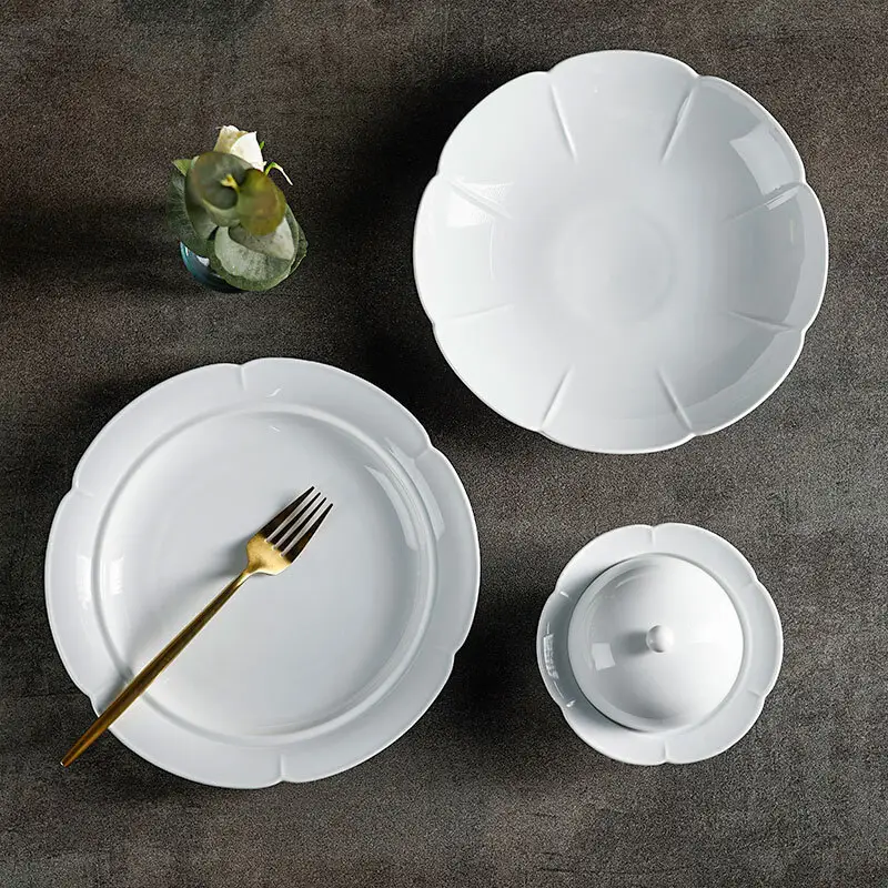 Cheap Porcelain Dinner Plates Elegant Best BrandEXW/FOB GUANGZHOU OR SHENZHEN 3