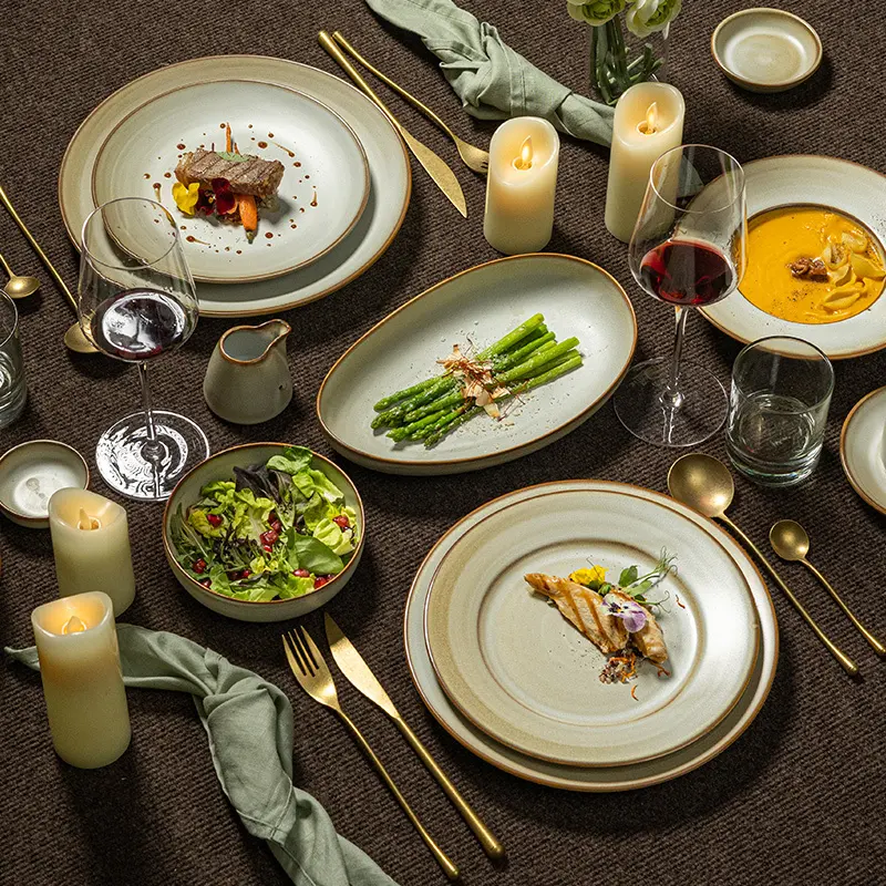 Unisex 16 Piece Porcelain Dinnerware Set 16 Piece Porcelain Dinnerware Set Company 2