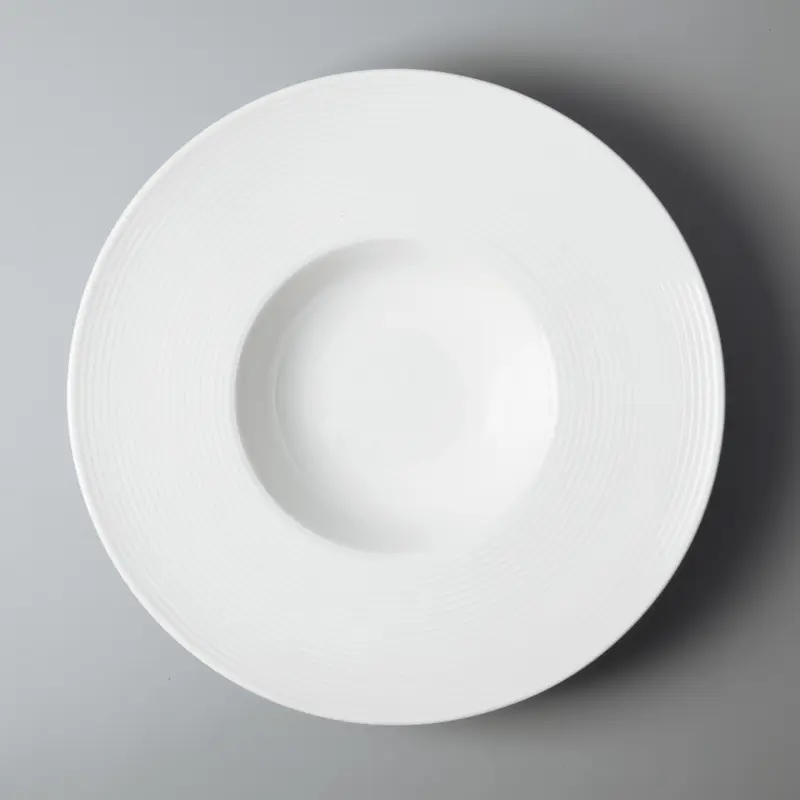 Two Eight royal french white porcelain dinnerware sample for hotel 3