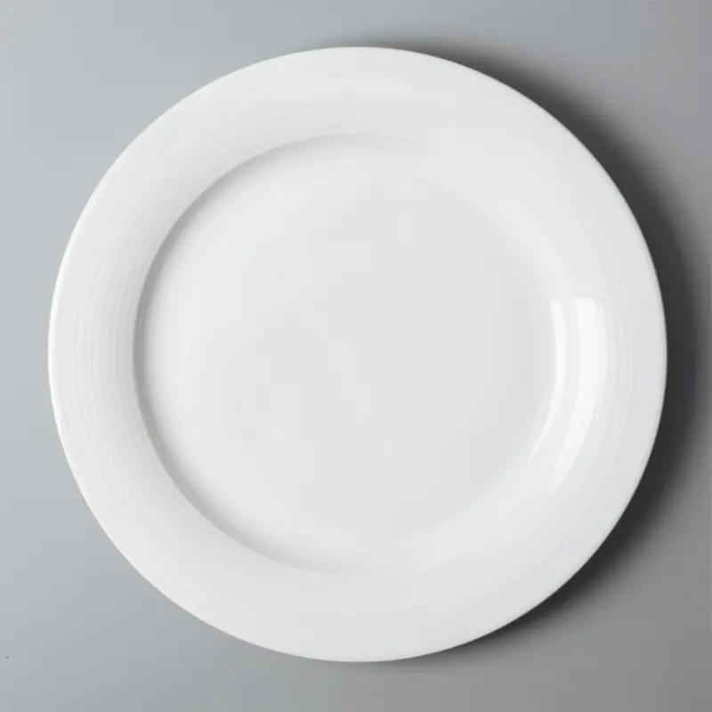 Two Eight royal french white porcelain dinnerware sample for hotel 2