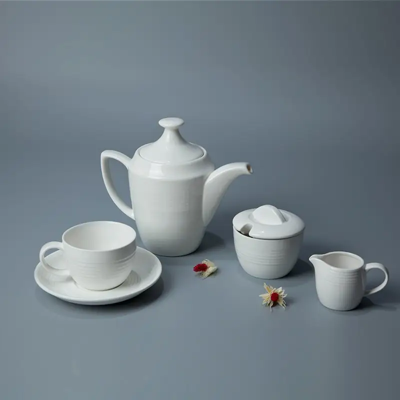 For Workplace White Porcelain Square Dinner Set EXW/FOB Guangzhou by Two Eight 5