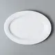 Two Eight Italian style white porcelain dinnerware sets series for bistro 4