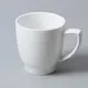 Two Eight Italian style white porcelain dinnerware sets series for bistro 6