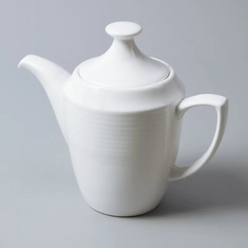 Two Eight Italian style white porcelain dinnerware sets series for bistro 7