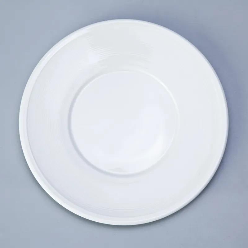 Two Eight casual restaurant quality plates from China for dinning room 2
