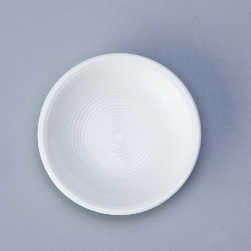 Two Eight sample white restaurant dishes directly sale for hotel 5