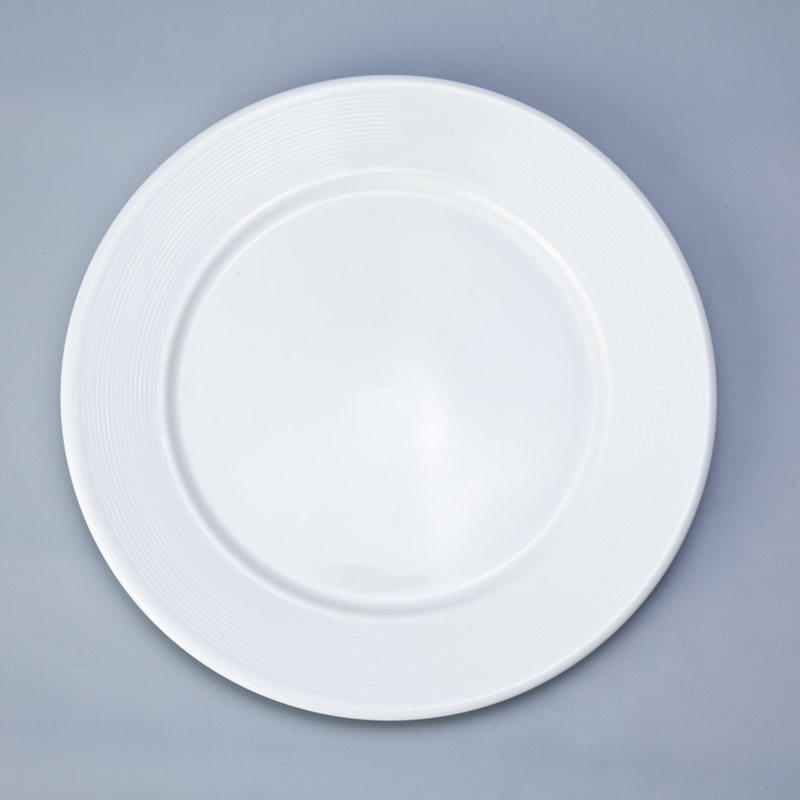 Two Eight sample white restaurant dishes directly sale for hotel 3