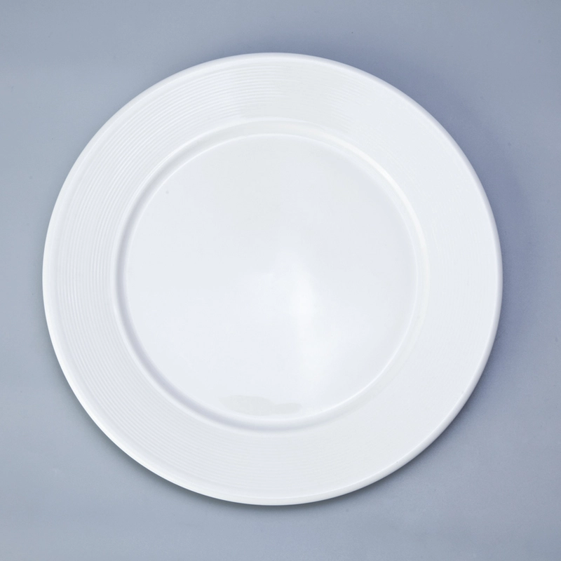 Two Eight sample white restaurant dishes directly sale for hotel 3
