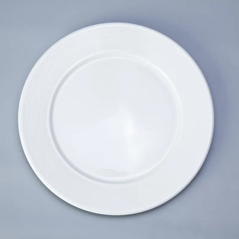 Two Eight casual restaurant quality plates from China for dinning room 3