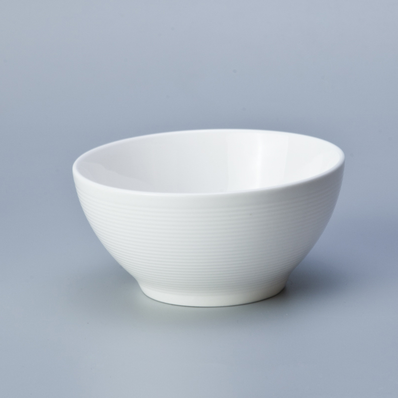 Two Eight sample white restaurant dishes directly sale for hotel 6