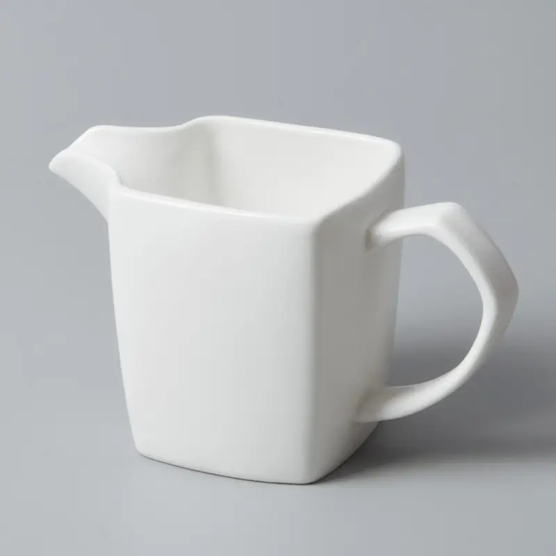 Two Eight square white porcelain dinnerware restaurant series for home 10