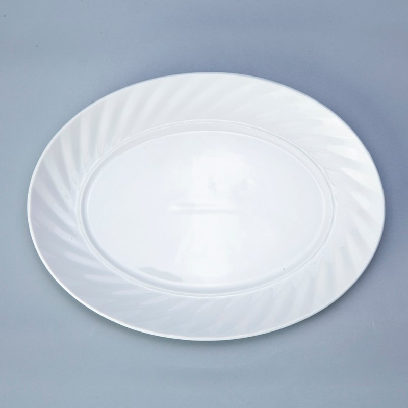 Wholesale white porcelain dinner plates manufacturers for hotel 4